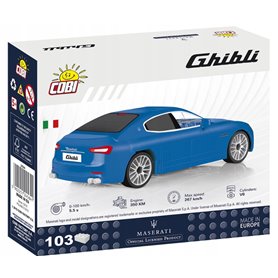 Cobi 24564 Cars Maserati Ghibli 103 Kl.