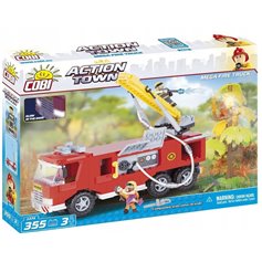 Cobi ACTION TOWN Duża straż pożarna - MEGA FIRE TRUCK - 355 elementów