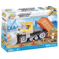 Cobi ACTION TOWN Buldożer na gąsienicach - CATERPILAR BULLDOZER - 250 elementów