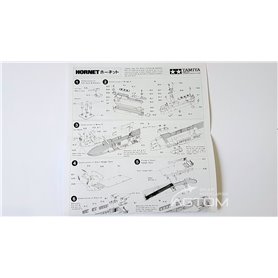 Tamiya 1:700 USS Hornet CV-8