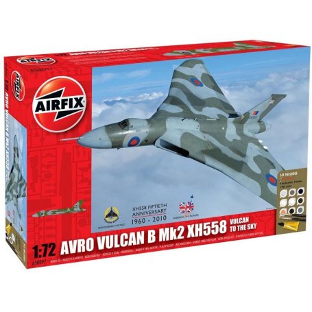 Airfix 1:72 Avro Vulcan B Mk.II XH558 - w/paints 