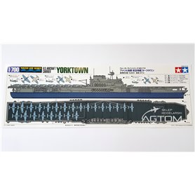 Tamiya 1:700 USS Yorktown CV-5