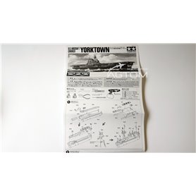 Tamiya 1:700 USS Yorktown CV-5
