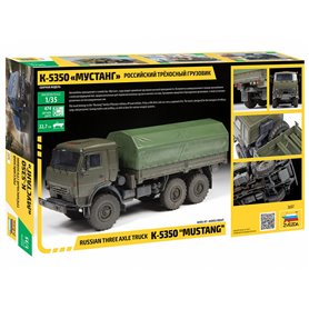 Zvezda 3697 1/35 Russ. 6x6 Army Truck KamAZ-535 "
