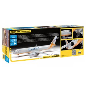 Zvezda 1:144 Tupolev Tu-204-100C - CARGO AIRPLANE