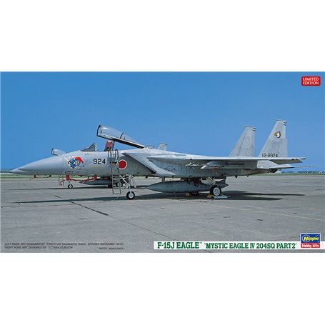 Hasegawa 02301  F-15J Eagle Mystic Eagle IV 204SQ