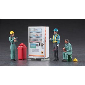 Hasegawa WM06-66006 Construction Worker Set B