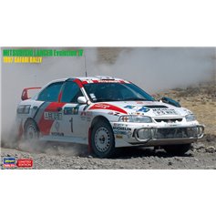 Hasegawa 1:24 Mitsubishi Lancer Evolution IV - 1997 Safari Rally