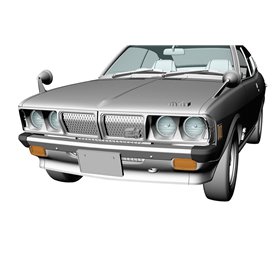Hasegawa 20400 Mitsubishi Galant GTO 2000GSR