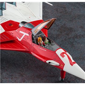 Hasegawa 64775 Crusher Joe Fighter 2 w/Alfin Fig.