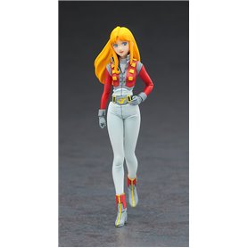 Hasegawa 64775 Crusher Joe Fighter 2 w/Alfin Fig.
