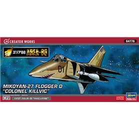 Hasegawa 64776 MiG-27 Flogger D "Colonel Killvic"
