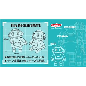 Hasegawa CW17-64517 Creator Works Tiny MechatroMat
