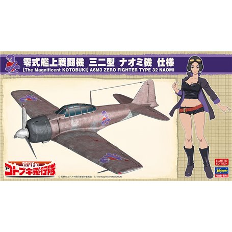 Hasegawa SP407-52207 Kotobuki Mitsubishi A6M3 Zero