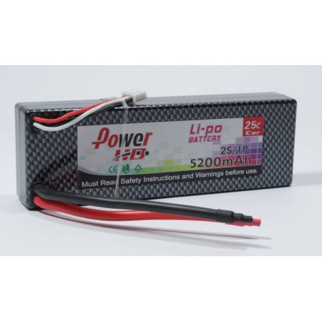 Pakiet LiPol Power HD 5200mAh 7,4V 25C CAR