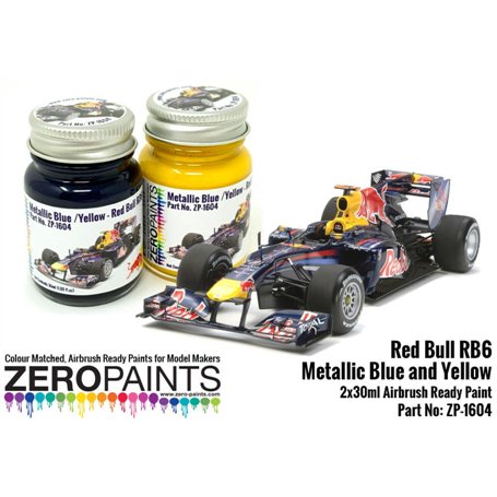 Zero Paints 1604 Red Bull RB6 Metallic Blue 2x30ml