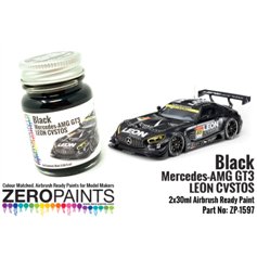 Zero Paints 1597 Mercedes AMG GT3 Leon CVSTO Black 30ml