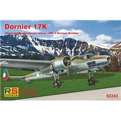 RS Models 1:72 Dornier Do-17K - WWII GERMAN BOMBER