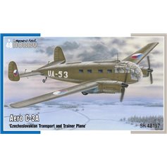 Special Hobby 1:48 Aero C-3A - CZECHOSLOVAKIAN TRANPORT AND TRAINER PLANE 