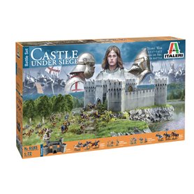 Italeri 1:72 BATTLESET - 100 YEARS WAR 1337-1453 - CASTLE UNDER SIEGE