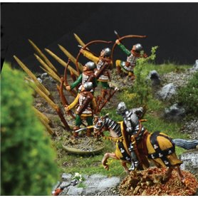 Italeri 1:72 BATTLESET - 100 YEARS WAR 1337-1453 - CASTLE UNDER SIEGE