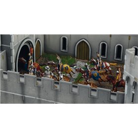 Italeri 1:72 BATTLESET - 100 YEARS WAR 1337-1453 - CASTLE UNDER SIEGE