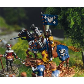 Italeri 1:72 BATTLESET - 100 YEARS WAR 1337-1453 - CASTLE UNDER SIEGE
