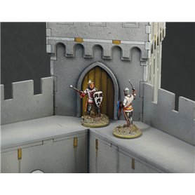 Italeri 1:72 BATTLESET - 100 YEARS WAR 1337-1453 - CASTLE UNDER SIEGE