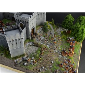 Italeri 1:72 BATTLESET - 100 YEARS WAR 1337-1453 - CASTLE UNDER SIEGE