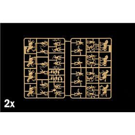 Italeri 1:72 BATTLESET - 100 YEARS WAR 1337-1453 - CASTLE UNDER SIEGE
