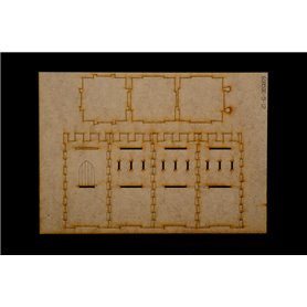 Italeri 1:72 BATTLESET - 100 YEARS WAR 1337-1453 - CASTLE UNDER SIEGE