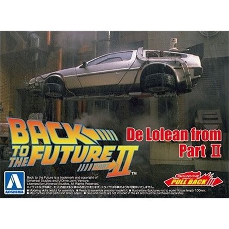 Aoshima 05476 1/43 Pullback Delorean from Part II