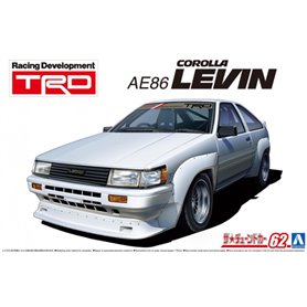 Aoshima 05798 1/24 TRD AE86 Corolla Levin '83