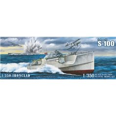 Aoshima 1:350 Schnellboot S-100