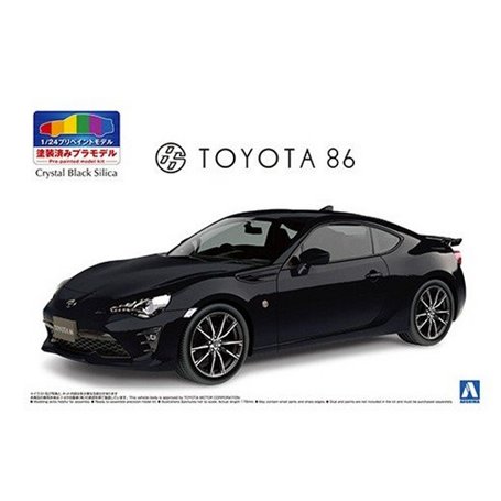 Aoshima 05648 1/24 Toyota ZN6 Toyota86 ' 16 Black