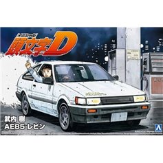 Aoshima 1:24 Takeuchi Itsuki AE85 Levin Initial D