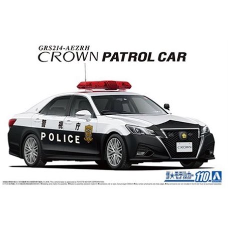 Aoshima 05752 1/24 Toyota GRS214 Crown Patrol