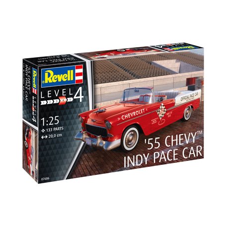 Revell 67686 Set 1/25 '55 Chevy Indy Pace Car