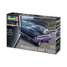 Revell 1:25 Plymouth AAR Cuda - MODEL SET - w/paints 