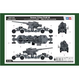 Hobby Boss 84545 German 12,8 cm Flak 40