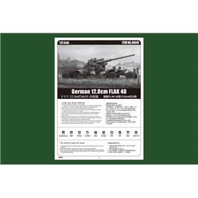 Hobby Boss 84545 German 12,8 cm Flak 40