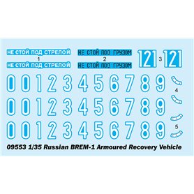 Trumpeter 09553 BREM-1 Armoured Recovery Vehicle