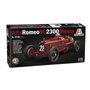 Italeri 1:12 Alfa Romeo 8C 2300 Monza Tazio Nuvolari driver (Nowe formy+elementy fototrawione)