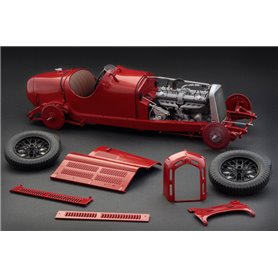 Italeri 1:12 Alfa Romeo 8C 2300 Monza Tazio Nuvolari driver (Nowe formy+elementy fototrawione)