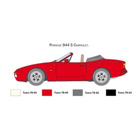 Italeri 1:24 Porsche 944 S Cabrio