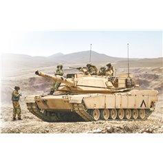 Italeri 1:35 M1A1 Abrams w/crew 