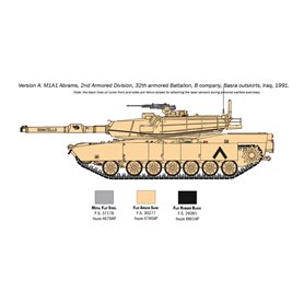 Italeri 1:35 M1A1 Abrams z załogą