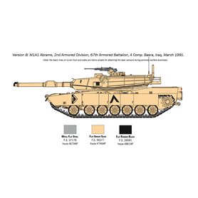 Italeri 1:35 M1A1 Abrams z załogą