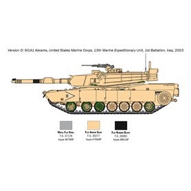 Italeri 1:35 M1A1 Abrams z załogą