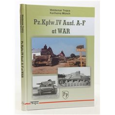 Trojca Książka PZ.KPFW.IV AUSF.A - AUSF.F AT WAR - nr 23